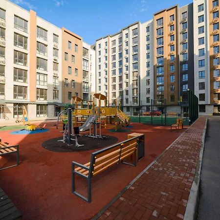 Как Дома - Двухкомнатная Квартира В Центре Алмати Екстер'єр фото